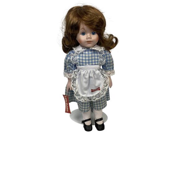 Vintage Little Debbie 30th Anniversary Porcelain Doll 1990 COA Dynasty Dolls 90s - Picture 2 of 14